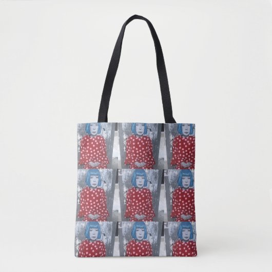 Yayoi Kusama Streetart Taschen-Tasche Tasche (Vorderseite)