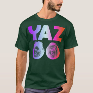 Yazoo 80er Fade Colorway Synth Fan Kunst T-Shirt