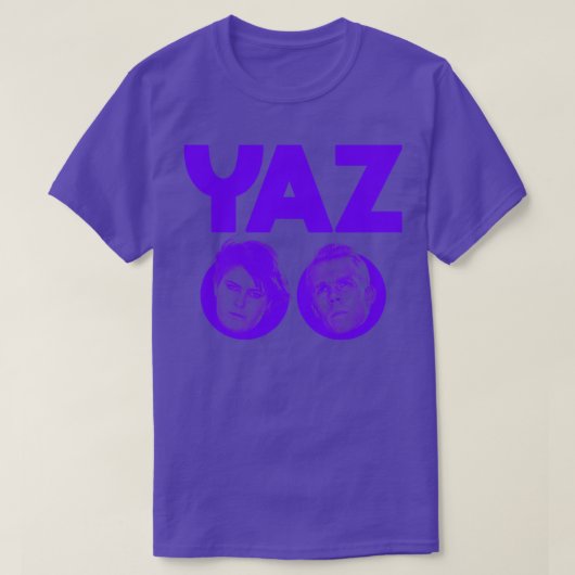 Yazoo 80er Synth Fan Art T-Shirt (Design vorne)