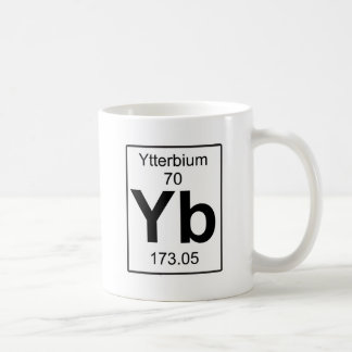 Yb - Ytterbium Kaffeetasse