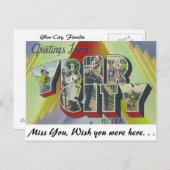 Ybor City, Florida Postkarte (Vorne/Hinten)