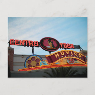 Ybor City, Florida Postkarte