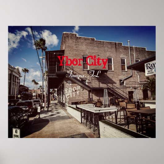 Ybor City, Tampa FLORIDA Poster (Vorne)