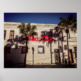 Ybor City, Tampa FLORIDA Poster