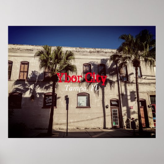 Ybor City, Tampa FLORIDA Poster (Vorne)