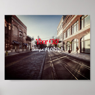Ybor City, Tampa FLORIDA Poster