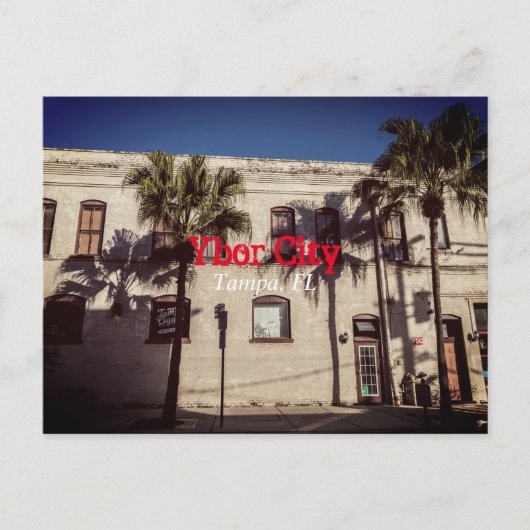 Ybor City, Tampa FLORIDA Postkarte (Vorderseite)