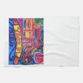 YBOR Florida Teetuch Geschirrtuch (Horizontal)