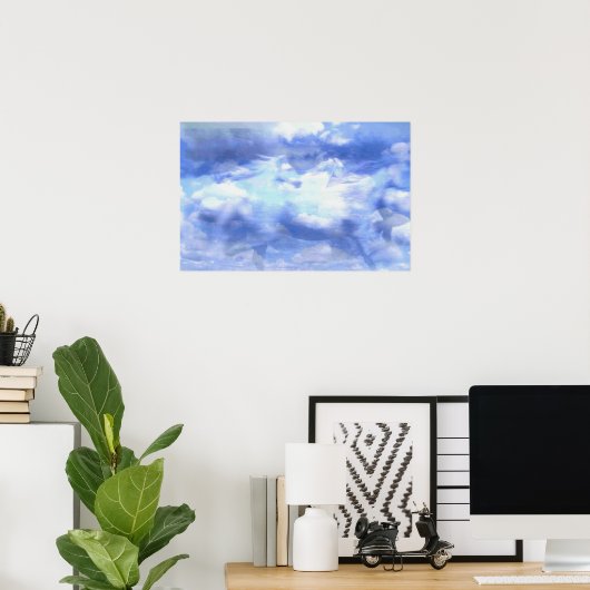 Ycloudhorns Poster (Heimbüro)
