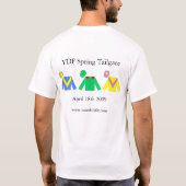 YDF Heckklappen-Frühling 2009 T-Shirt (Rückseite)