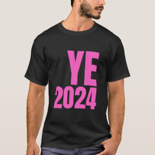 YE2024 Ye 2024 Y2K Präsident Abstimmung Premium T-Shirt