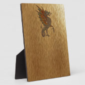 Ye Altes mittelalterliches Drachendesign Fotoplatte (Seite)