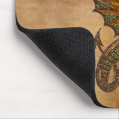 Ye Altes mittelalterliches Drachendesign Mousepad (Ecke)
