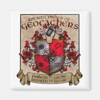 Ye Ancient Order of Geocachers Magnet