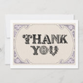 YE OLD SCHRIFTART DANKESKARTE (Vorderseite)