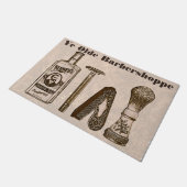 Ye Olde Barbershoppe Fußmatte (Schrägansicht)
