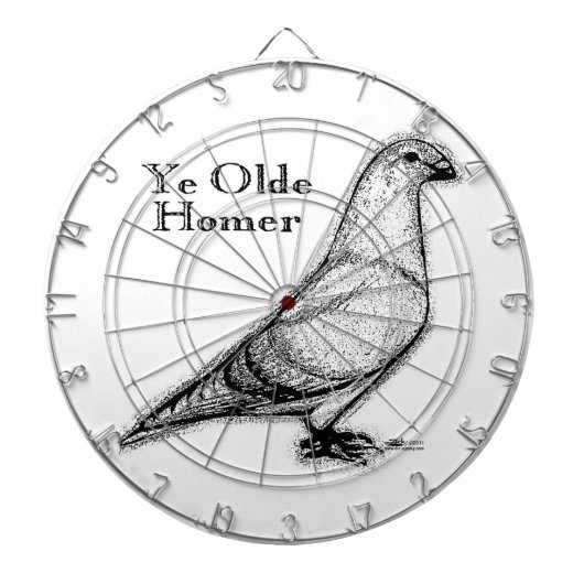 Ye Olde Homer Dartscheibe (vorne)