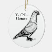 Ye Olde Homer Keramikornament (Links)