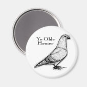 Ye Olde Homer Magnet (Vorderseite/Rückseite)