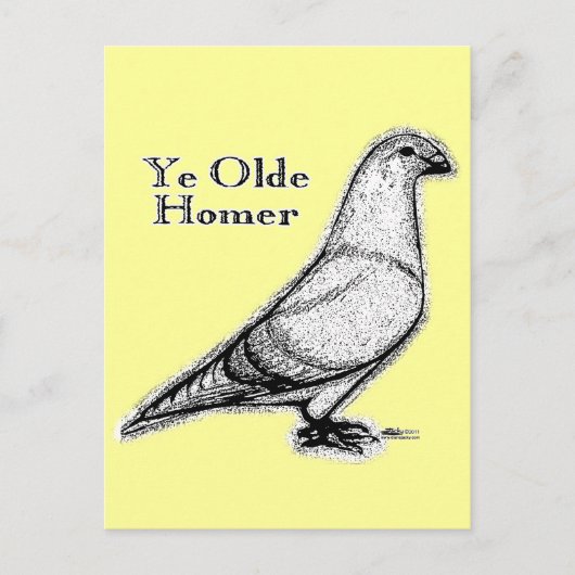 Ye Olde Homer Postkarte (Vorderseite)