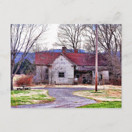 Ye Olde House Postkarte (Vorderseite)