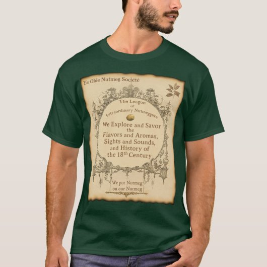 Ye Olde Nutmegger Burned Edges T-Shirt (Vorderseite)