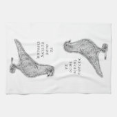Ye Olde Tippler Pigeon Handtuch (Horizontal)