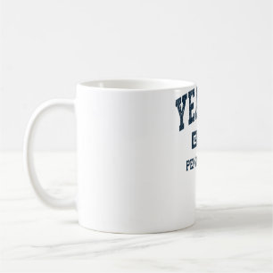 Yeadon Pennsylvania PA Vintag Sports Design Navy Kaffeetasse