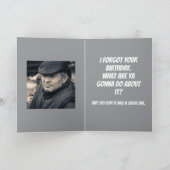 YEAH - BELATED BIRTHDAY CARD DANKESKARTE (Innenseite)