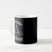 Yeah Buddy Light Weight Bodybuilding Gym Weightlif Kaffeetasse (Vorderseite Links)