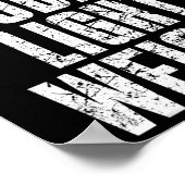 Yeah Buddy Light Weight Poster (Ecke)