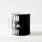 Yeah Buddy - Ronnie Coleman Gym Motivierend Kaffeetasse (Vorderseite Links)