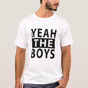 Yeah der Jungen-weiße T - Shirt - die T - Shirts
