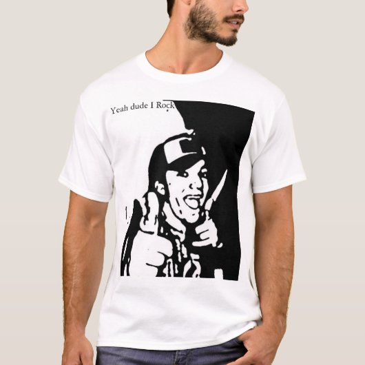 Yeah Felsen des Typ-I T-Shirt (Vorderseite)