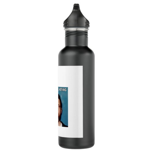 Yeah I&x27;m Mail Voting - UNABOMBER Ted Kaczynski Edelstahlflasche (Rechts)