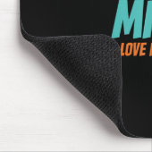 Yeah Im A Milph Man I Love Playoff Hockey Mousepad (Ecke)