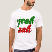 Yeah Nah Neuseeland Slang T-Shirt (Vorderseite)