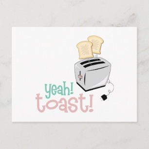 Yeah Toast Postkarte