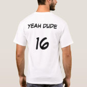 Yeah Typ T-Shirt (Rückseite)