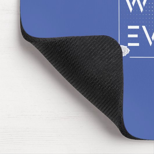 YEAH WHATEVER Design Mousepad (Ecke)