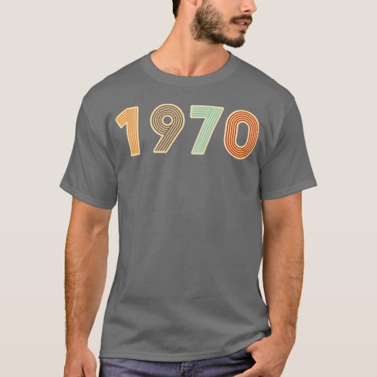 Year 1970 Born in the 70s boy T-Shirt (Vorderseite)