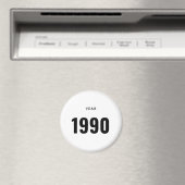Year 1990 Magnet (In Situ (Geschirrspüler))