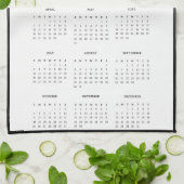 Year 2026 Custom Photo Calendar Kitchen Towel Geschirrtuch (Gefaltet)