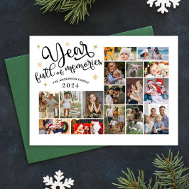 Year Full of Memories Photo Collage Year In Review