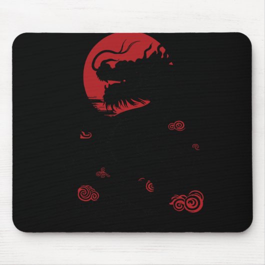 Year Of Dragon Chinese New Year 2024 Mousepad (Vorne)