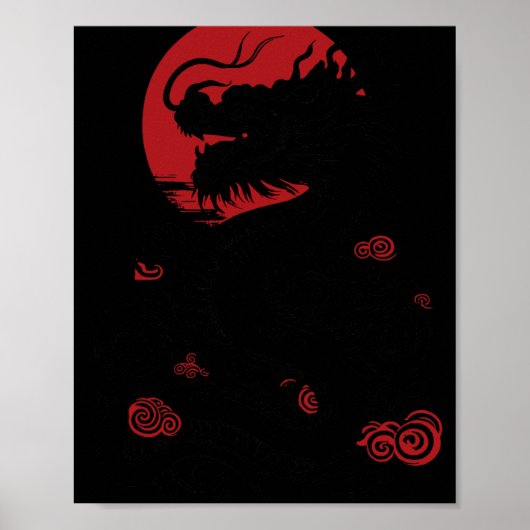 Year Of Dragon Chinese New Year 2024  Poster (Vorne)