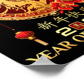 Year Of Horse 2026 Chinese Lunar New Year Men Wome Poster (Ecke)