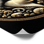 Year Of The Dog 2030 Lunar New Year Chinese New Ye Poster (Ecke)