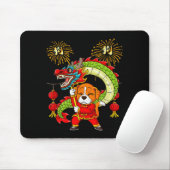 Year Of The Dog Chinese Lunar New Year For Men Wom Mousepad (Mit Mouse)