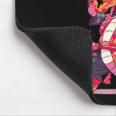 Year Of The Dragon Funny Dragons Chinese Zodiac Si Mousepad (Ecke)